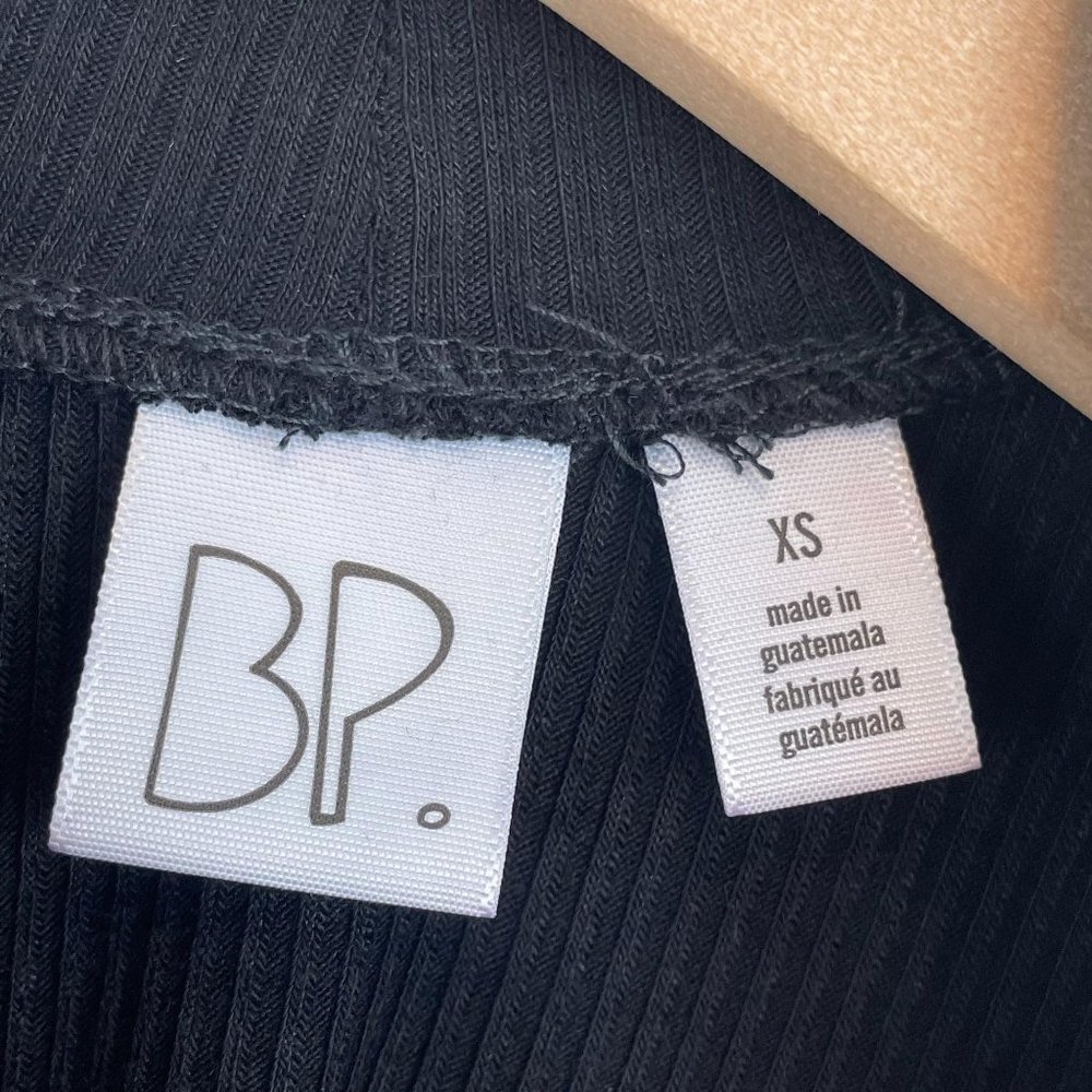 bp black mock neck ribbed sleeveless crop top XS - Picture 9 of 12
